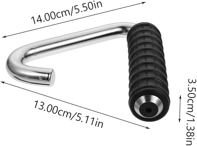 KESYOO 2Pcs Fitness Handles for Strength Training Sturdy Exercise Equipment Attachments Adjustable Workout Handles for Dumbbells and Cable Machines