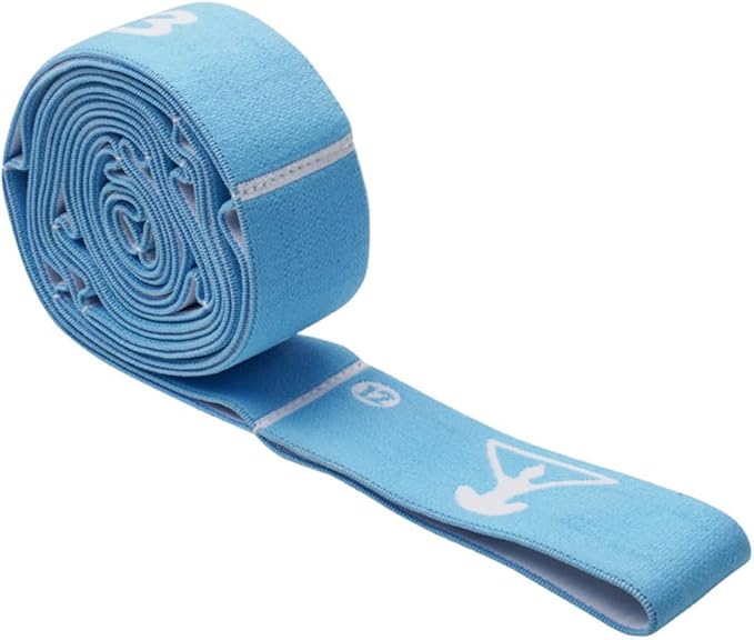 Yoga Strap with 10/12 Loops - Multi-Functional Stretch Band for Pilates, Dance, Gymnastics, Physical Therapy, Flexibility & Resistance Training, Ballet, Latin Workouts