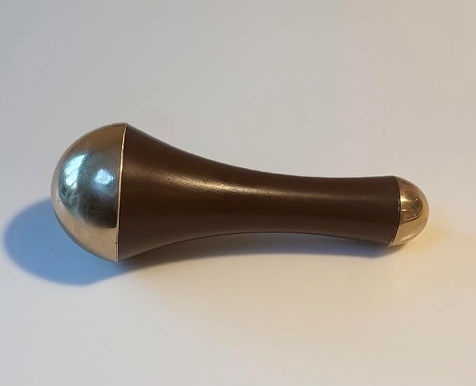 Hazina Kansa Wand, Ayurvedic Facial Massage Tool, Copper-Tin Alloy, for Skincare, Circulation, Lymphatic Drainage