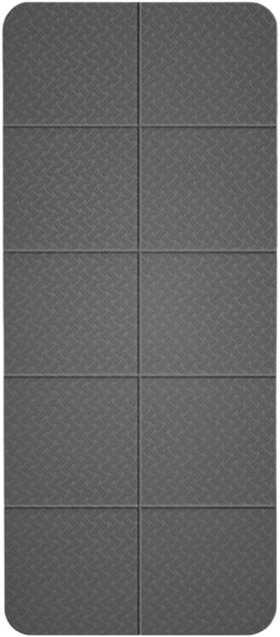 Travel Pilates Mat Nonslip Foldable Gym Workout Mats Fitness Training Pilates Exercise Mat for Women Sports Exercise and for Women