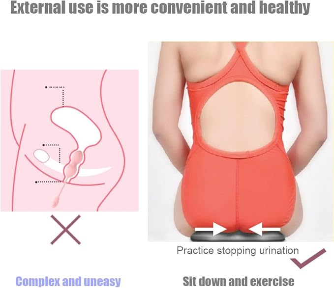 Kegel Exercise Products for Women, Professional Pelvic Floor Muscle,Non Handheld Kegel Exerciser, and Bladder Control Tightening Exercise, Kegel Sports Products Recommended by Doctors (Pink)