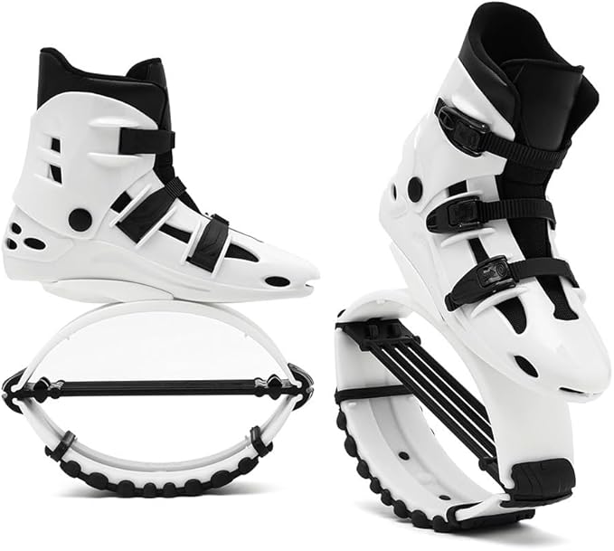 Kangaroo Jump Shoes for Women & Men – Adult Moon Shoes with 4 Springs, Low-Impact Fitness Jumping Boots for Exercise, Weight Loss, Cardio