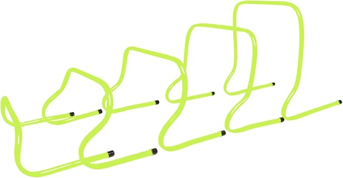 5 Pack Agility Speed Training Hurdles Detachable Agility Training Hurdles Sports Practice Equipment for Athletes, Soccer Football Training Equipment Hurdle Rack 5 Pieces