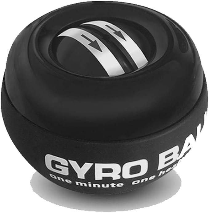 Auto-Start Wrist Power Gyro Ball with LED Lights, Wrist Strengthener and Forearm Exerciser for Stronger Arm Fingers and Muscle