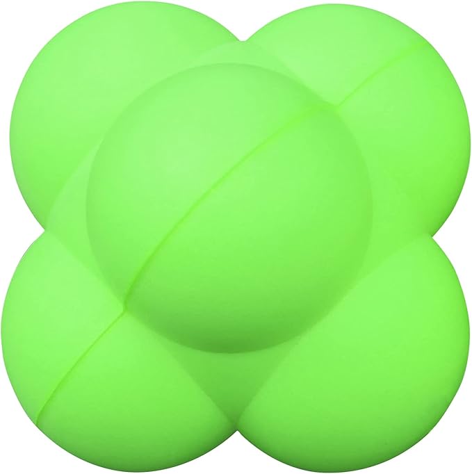 Uncoated Foam Reaction Ball Green, Green, One size
