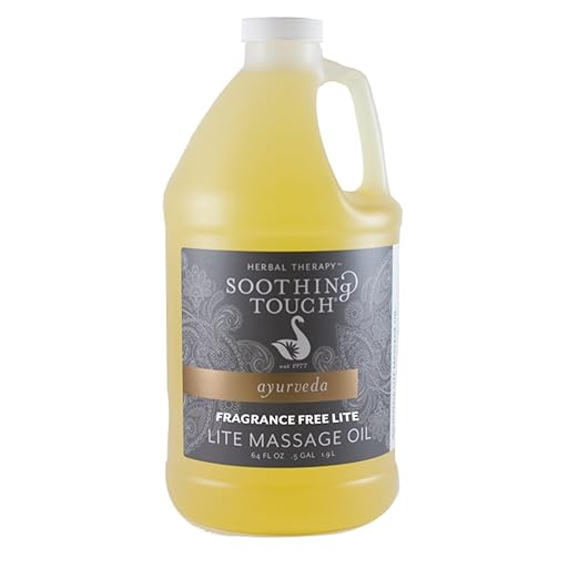 Soothing Touch 303820-05 Frag Free Lite Oil, 1/2 Gallon