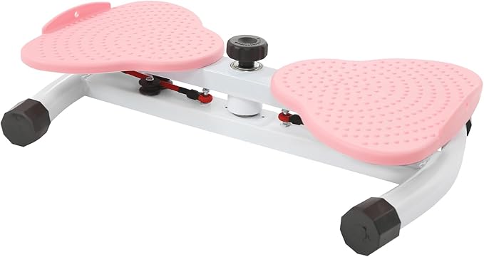 Waist Twister, Non-Slip Dual Pedal Ab Machine with Resistance Bands, Home Fitness Core Trainer for Slim Waist & Abs Workout, 260 lbs Capacity