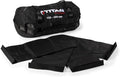 Titan Fitness 125-200 LB PRO Strongman Sandbags, Double Layer, 1050D Cordura, Black, Carry Home Gym Training