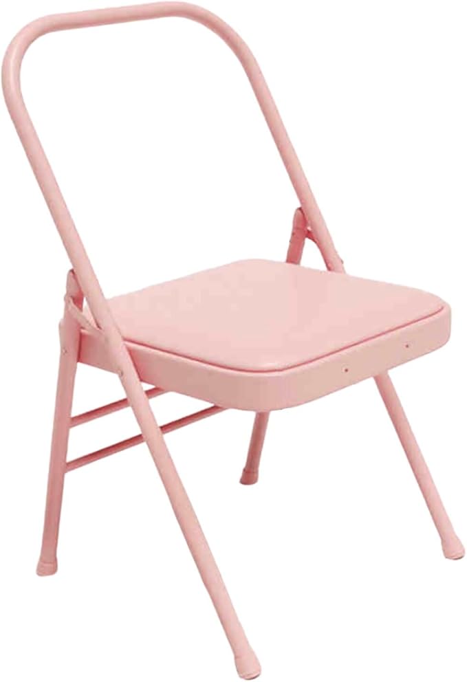 Yoga Chair,Inverted,Thickened Folding Pilates,Rounded Corners,for Indoor and Outdoor Studios(Color1)