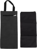 Yoga Sandbag, 3 Colors Zippered Design Oxford Cloth Material Bag, Rollable Foldable Weighted Fitness Bag for Adding Weight and Support