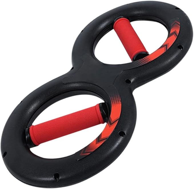 Kisangel Figure 8 Wrist Strength Device Multi-Functional Grip Strengthener for Home Forearm Exercise and Arm Strength Training Suitable for Athletes and Climbers