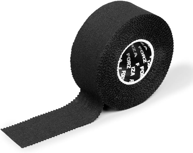 FORZA Premium Zinc Oxide Athletic Tape – 100% Cotton, Sweat & Water Resistant – Multipack Options – Support Tape for Sports, Rehabilitation & Joint Stability