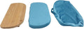 Meditation Bench, Folding Kneeling Meditation Stool, Removable Cushion Stool with Magnetic Locking Hinges, Ideal for Indoor & Outdoor Yoga & Prayer (Blue)
