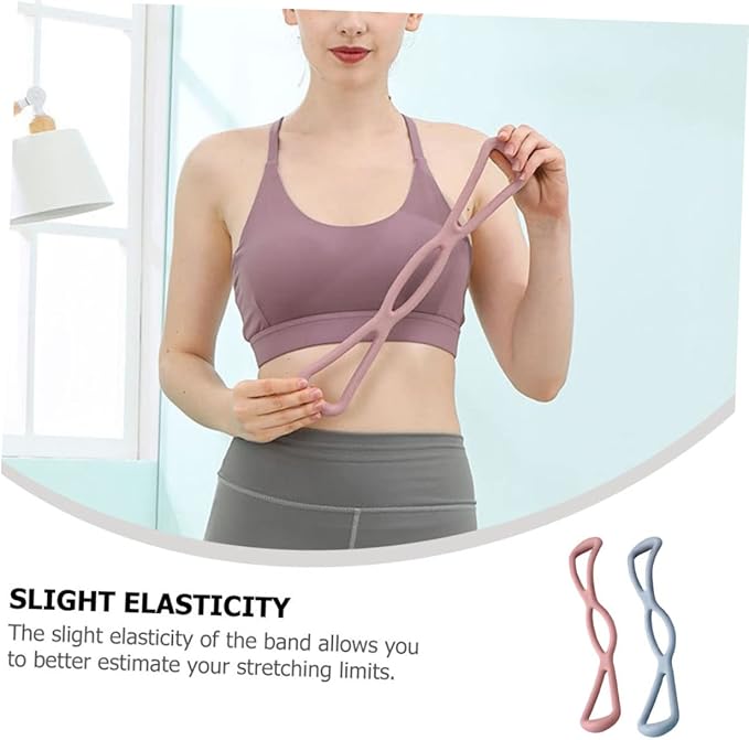 Shoulder Exercise Equipment Yoga Pulling Exerciser Fitness Pulling Rope Building Tool Silicone Elastic Bands