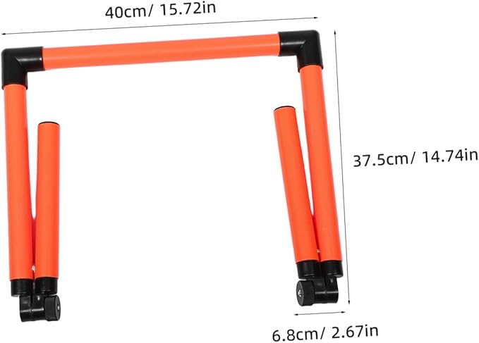 Football Hurdle Training Equipment for Athletes Agility Hurdles for Speed and Endurance for Soccer and Track Fitness Drills Height
