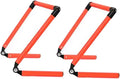 pistro Speed Hurdles 2-Pack, Adjustable Agility Training Equipment (15.2cm/6in to 30.5cm/12in) for Plyometric Drills, Football, Soccer