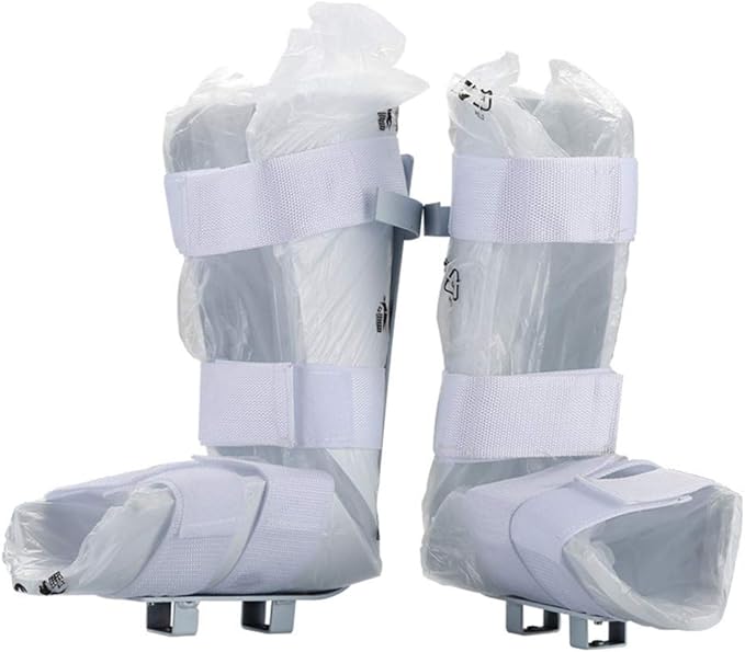 Universal Leg Support Soft Splint Leg Protectors for Motorized Pedal Exerciser and Exercise Bike, Rehabilitation Training Equipment ，1 Pair