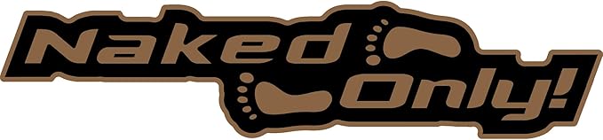 Naked Feet Only Decal Non-Slip EVA Foam Decal for Boat Gunwales & Ladders, 6mm Brushed Marine Grade Anti-Skid Adhesive Pads SeaDek Technology - Black/Mocha