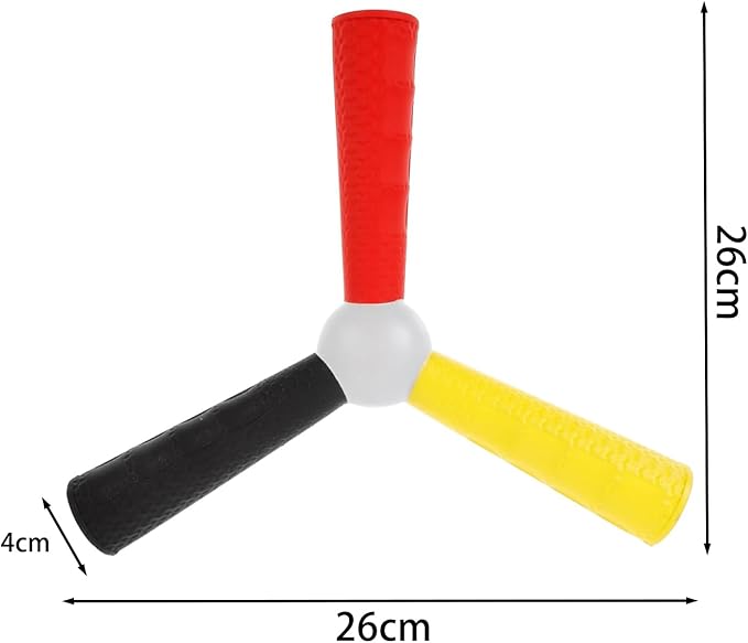 Reaction Training Stick Hand Eye Coordination Training Tool Responsive Catch Trainer Improves Eye Focus Training Tricolor Handle Stick High Elastic Eva