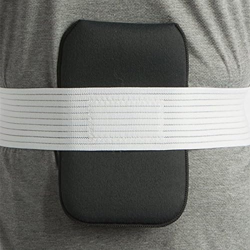 Magnetic Back, Hip, and Abdomen Wrap 8 (1") Dia. deep penetrating Neodymium Magnets (Mfg. Br Core Gauss Rating is 13,000-13,500 per Magnet). Made in USA Over 28 yrs.