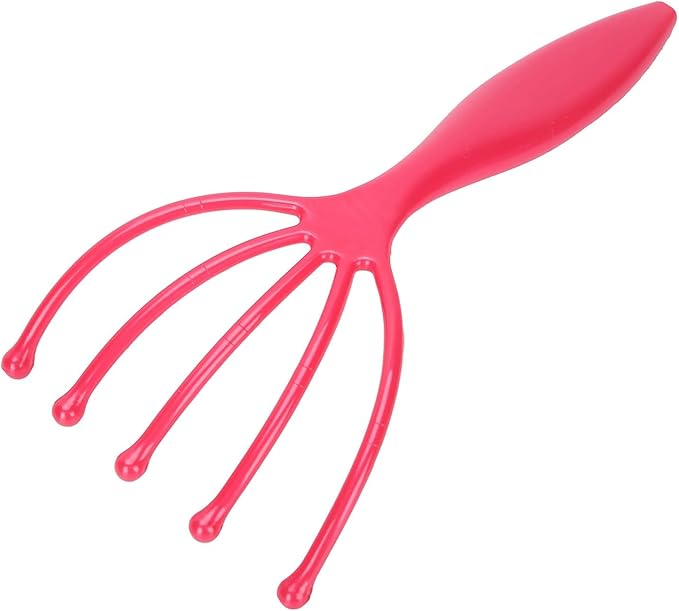 Agatige 2PCS Head Massager Claw, Plastic Handheld Scalp Massager Hair Growth Head Scratcher Stress Relief Deep Relaxation for Home SPA Office Travel Use (2PCS)
