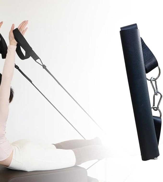 Pilates Foot Strap Adjustable Women Comfortable Enhance Flexibility Portable