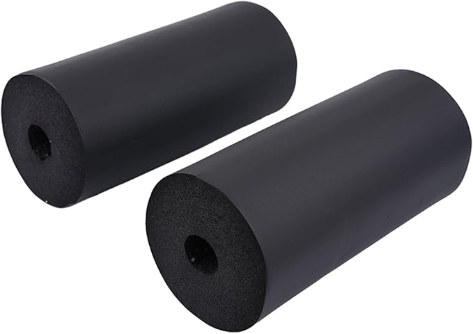 Foam Roller Pad Replacement for Leg Curl and Extension Machines, for Home and Gym Workout Equipment, Fits 20-22mm Tube Diameter