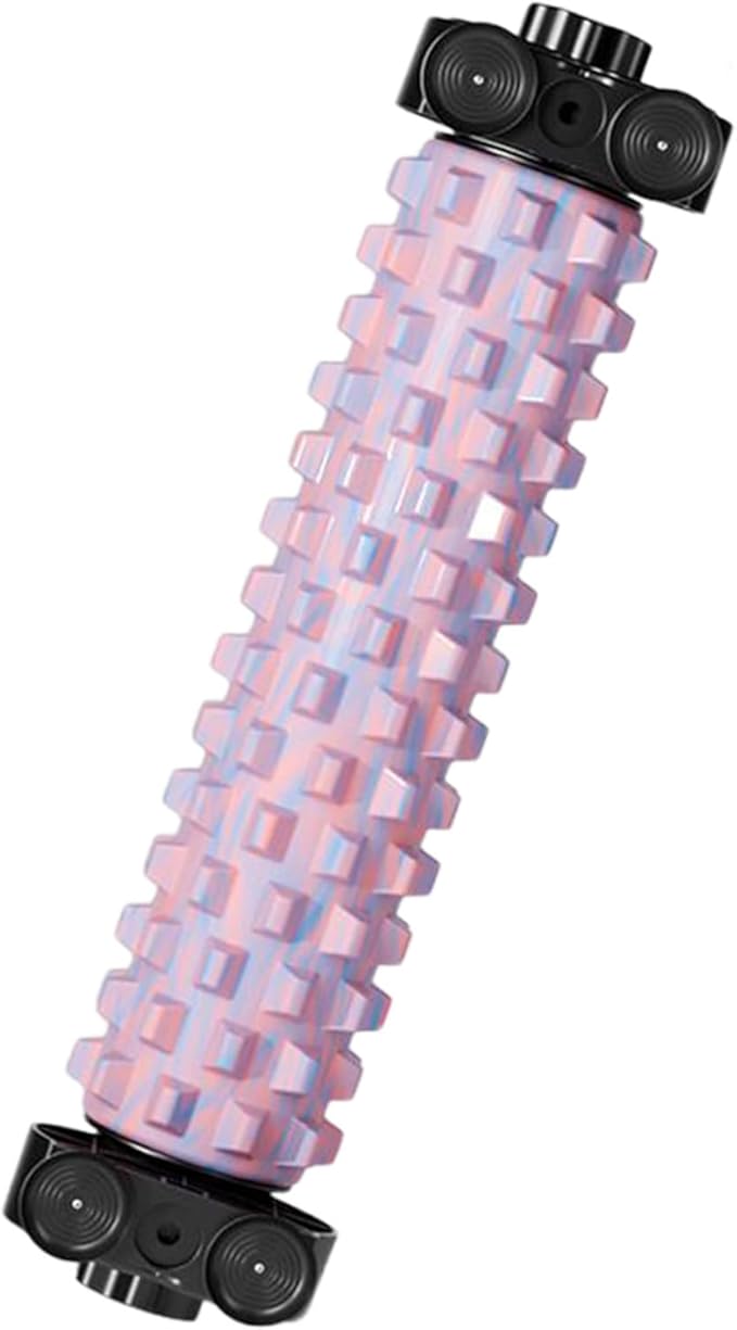 Foam Roller - Suction Cup Back Rolling Massage Equipment,Body Foam Roller with Holder | for Home Gym Yoga Pilates Fitness Workout Post-Sports Training