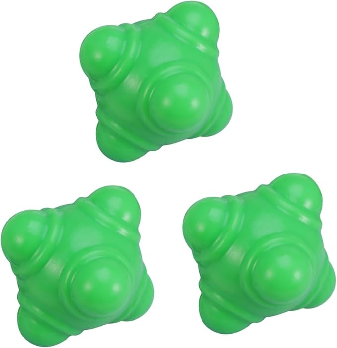 BESPORTBLE 3pcs Fitness Reaction Soccer Training Equipment Reaction Football Agility Bounce Training Balls Football