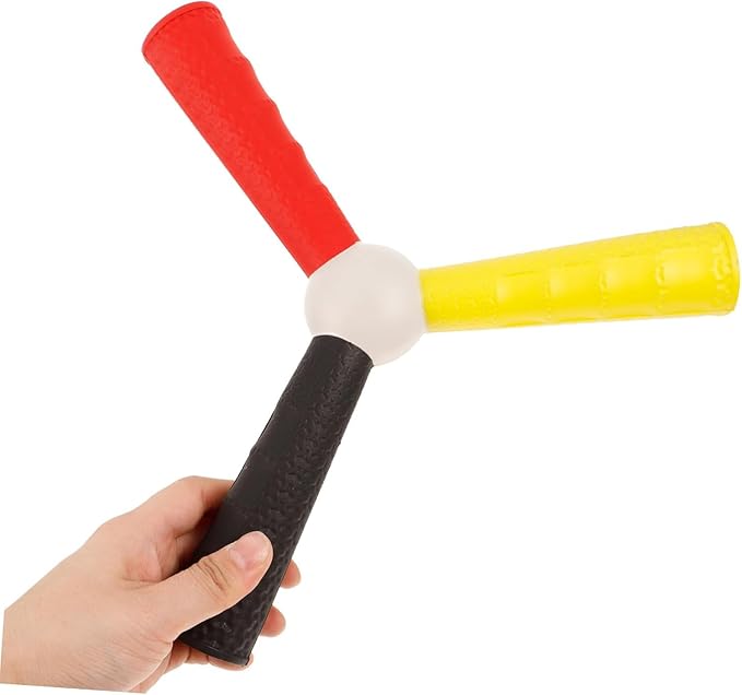 Reaction Training Stick Hand Eye Coordination Training Tool Responsive Catch Trainer Improves Eye Focus Training Tricolor Handle Stick High Elastic Eva