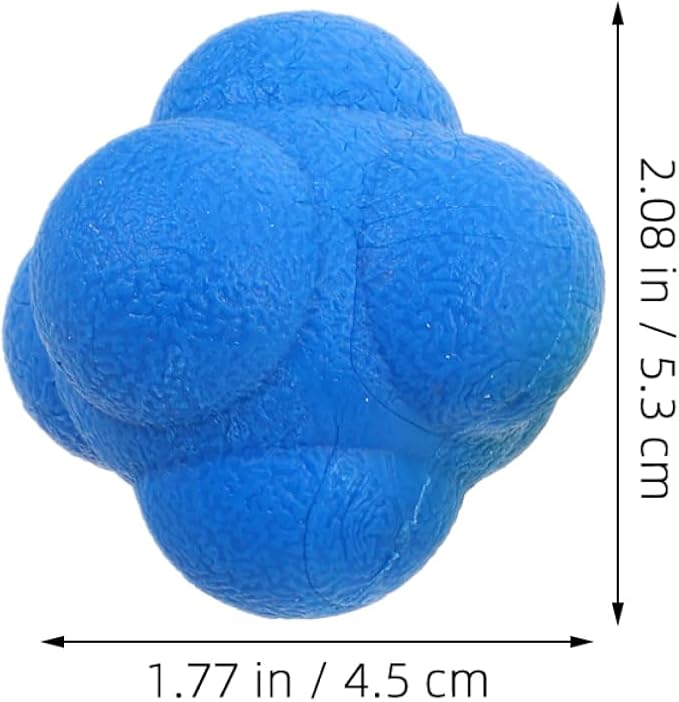 6pcs Reaction Balls Coordination Training Hand Eye Reflex Toys for Sports Fitness Boys and Girls Adults