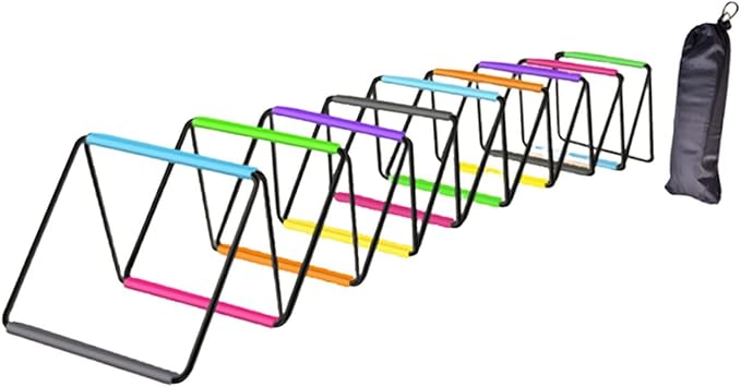 Yiju Agility Ladder Jumping Obstacles, Foldable for Kids Adults Soccer Speed Ladder Agility Training Equipment for Foot Exercise