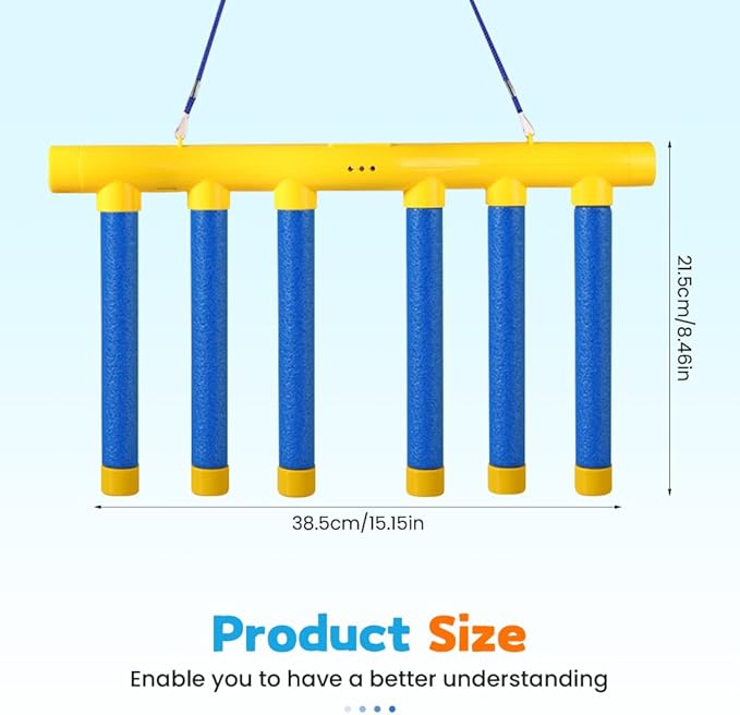 Reflex Sticks Rebounce Game, Reflex Challenge Game, Falling Sticks Reaction Time Trainer with Adjustable Speed Modes for Home, Office & Team Activities (Blue)
