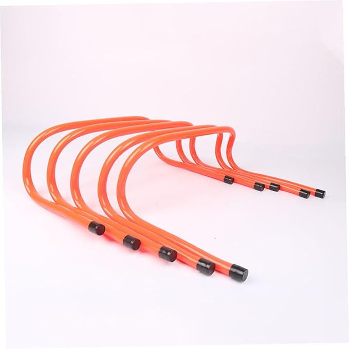 Plastic Training Hurdles 2pcs Set 15cm Adjustable Agility Hurdles for Soccer Speed and Track Running Training Equipment
