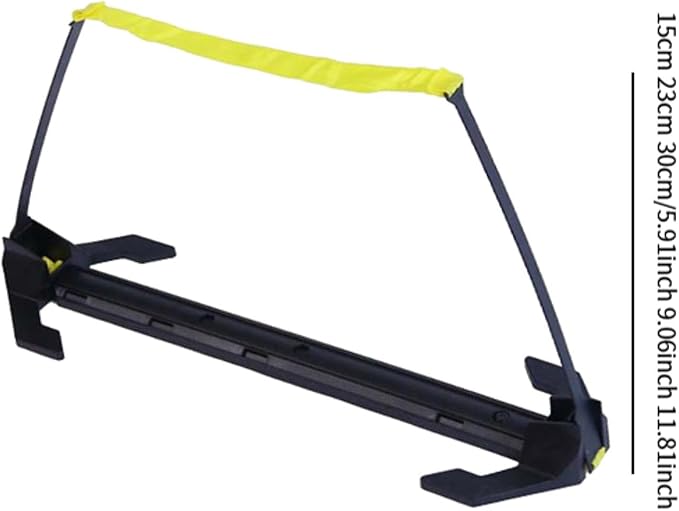 Soccer Speed Hurdle, Agility Ladders, Adjustable Height, Equipment, Footwork Training Tool for Games, Indoor Outdoor,Coaching
