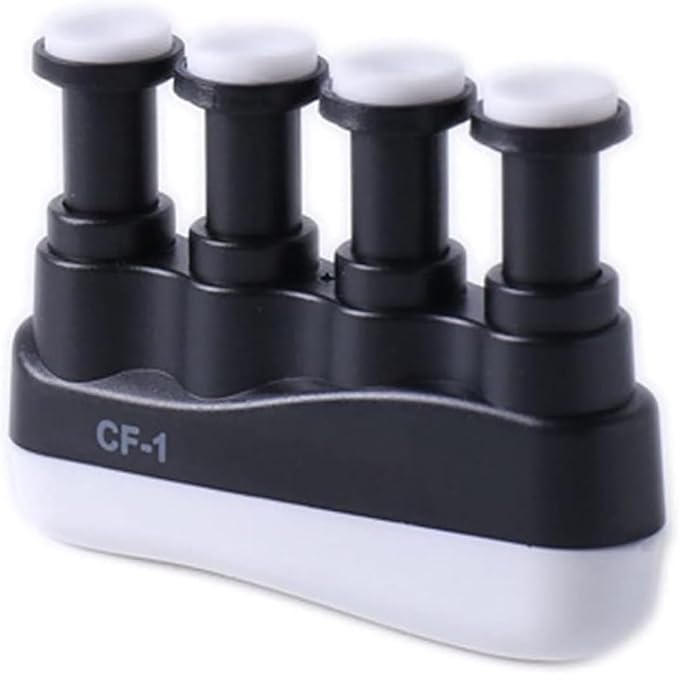 Finger Strengthener - Hand Grip Trainer for Piano, Guitar, Bass, Ukulele, Zither and More - Plastic Material, Lightweight and Portable - Improve Finger Flexibility, Strength and Span - Relieve