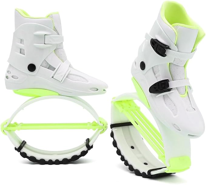 Kangaroo Jump Shoes for Women & Men – Adult Moon Shoes with 4 Springs, Low-Impact Fitness Jumping Boots for Exercise, Weight Loss, Cardio