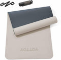Yoga Mat,Non-Slip TPE Exercise Mat(1/4 Inch) for Pilates, Fitness & Barefoot Workouts, Home Gym Studio with Strap & Bag