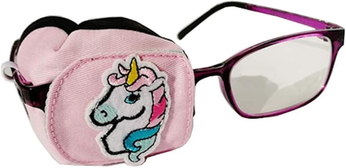Creative Cartoon Eye Patch Single Glasses Cover Lazy Eye Amblyopia Treatment for Kids