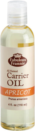 Fabulous Frannie Apricot Carrier Oil Base Oil for Essential Oil or Massage 4oz (Pack of 1)