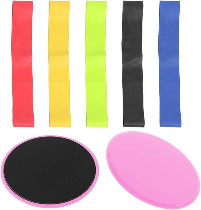 Fitness Sliding Discs, Core Slider Workout Equipment, Low - Impact Sliding Disks for Home Gym, Smooth Slide Mat for Abs, Strength and Stability Training