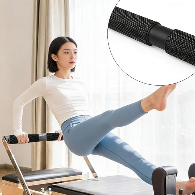 2PCS Pilates Non Slip Mat,Gripper Pad,Unisex Anti Skid Pilates Reformer Mat,Anti Slip Hand Workout Pads for Sweaty Hands, Foldable Grips Gloves for Body Building Indoor Home Gym Fitness