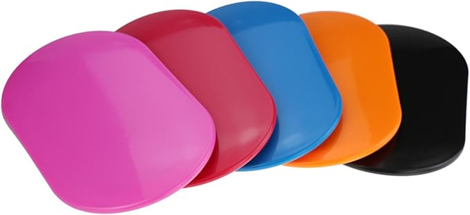 Colaxi 2Pcs Exercise Core Sliders Ab Floor Gliders Exercise Equipment Beginner Slide Pads Ab Pads for Yoga Carpet Dance
