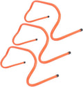Kisangel 3pcs Sports Agility Hurdles for Training Running Accessory for Soccer Football Baseball and Track Drills Develop Speed and Agility Skills