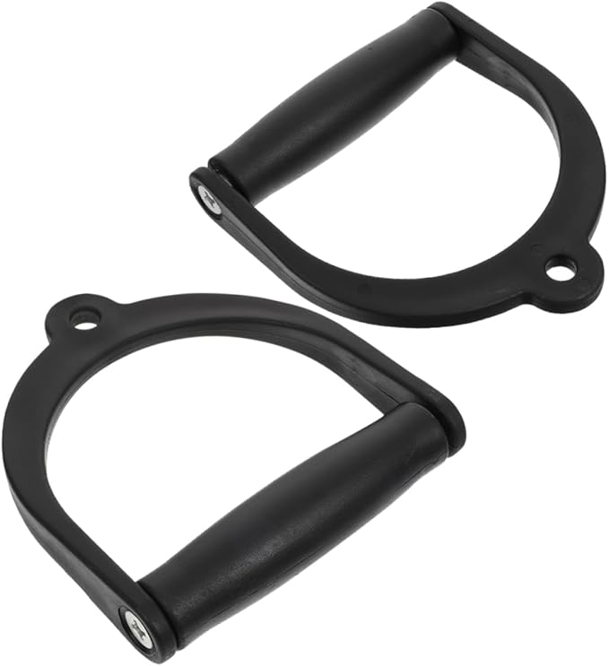 2pcs Workout Handles Ergonomic Cable Attachments for Strength Training Equipment Fitness Handles for and Home Gym Use