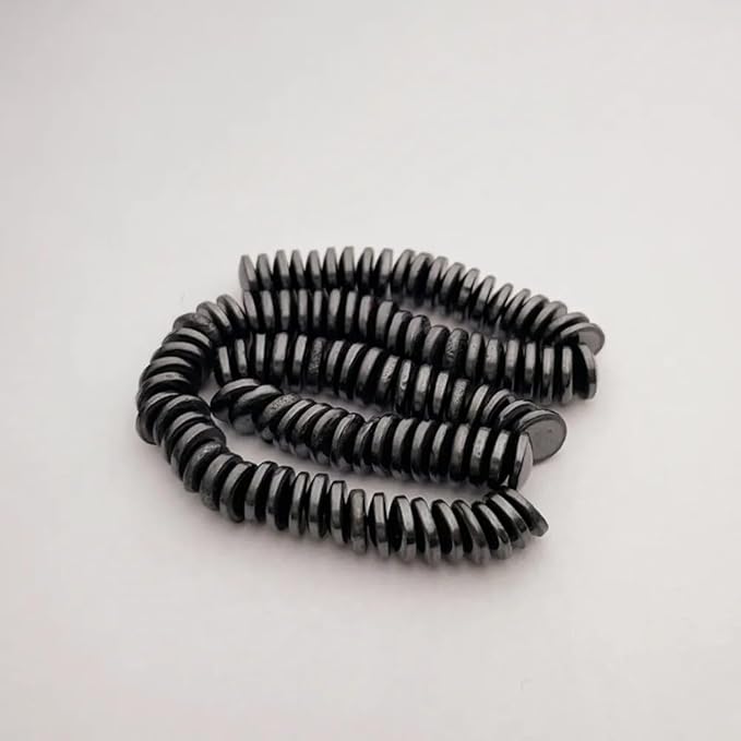 100PCS Therapy Magnets Dia5x1.5mm Bread-Shaped Weak Magnetic Button Health Ferrite Magnet Ferrite Disc Magnetic Materials