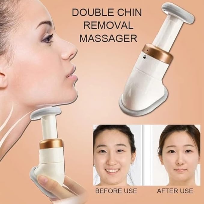 MQ Neckline Slimmer & Toning System, Portable Neck Exerciser Chin Massager to Reduce Double Chin