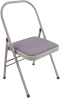 Yoga Chair,Thickened Frame, Comfortable PU Seat Pilates Chair,for Balance Handstand,Flexibility and Strength Training(Color2)