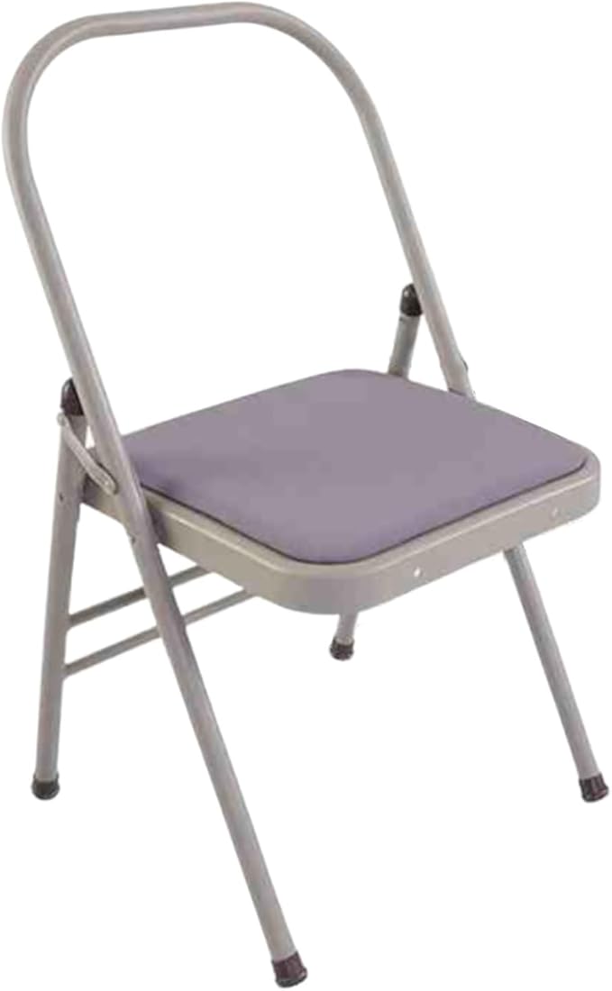Yoga Chair,Thickened Frame, Comfortable PU Seat Pilates Chair,for Balance Handstand,Flexibility and Strength Training(Color2)