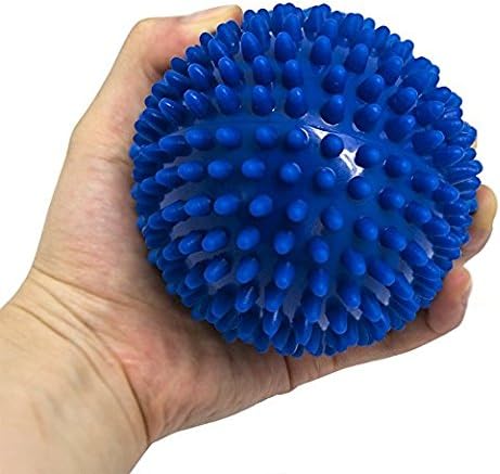 Pack of 2 Spiky Hard Massage Balls - Foot Arch Trainer Plantar Fasciitis, Muscle Massager Ball Exercise